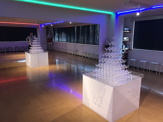 シャンパンタワー 福岡